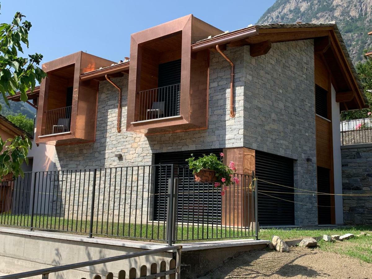 Italo-Svizzero Hotel Chiavenna Exterior foto